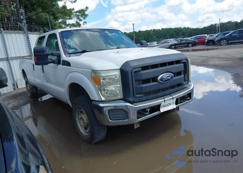 2011 Ford F-250 Xl from USA, damaged, VIN 1FT7W2B65BEC00016